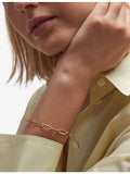 Astley Clarke 18ct yellow gold vermeil chain bracelet 185mm - British product