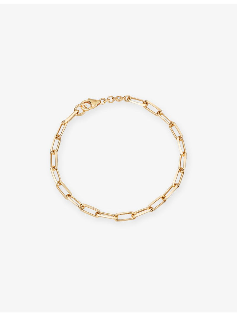 Astley Clarke 18ct yellow gold vermeil chain bracelet 185mm - British product