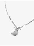 Astley Clarke sterling silver sapphire locket necklace (British brand)