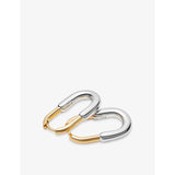 Astley Clarke Aurora U-shape hoop earrings 18ct gold plated - British product