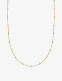 Astley Clarke Aurora 18ct Yellow Gold Plated Sterling Silver Station Necklace 15-17 Inches