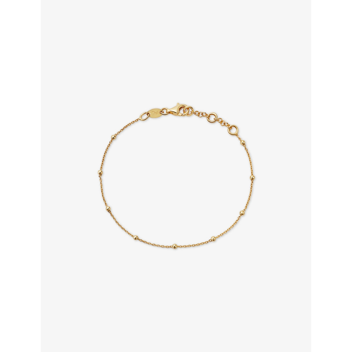 Aurora 18ct Yellow-Gold Plated Sterling-Silver Station Bracelet - GOLD