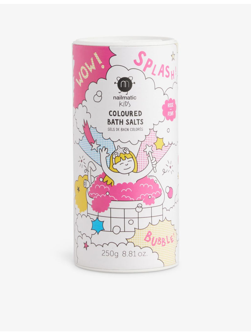 Nailmatic pink foaming bath salts 250g (British brand)