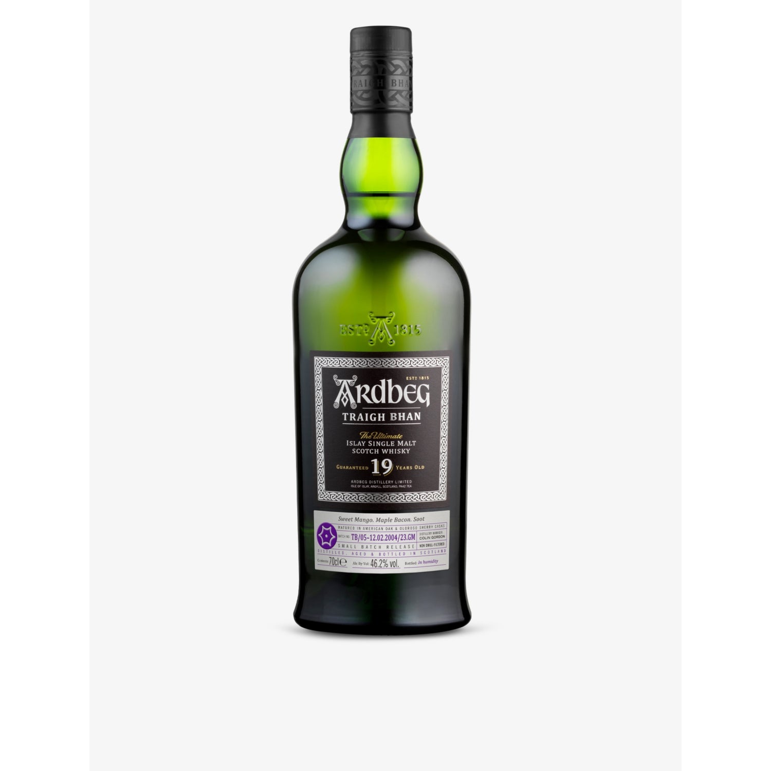Ardbeg Traigh Bhan Batch 5 19-year-old single malt whisky 700ml, UK version