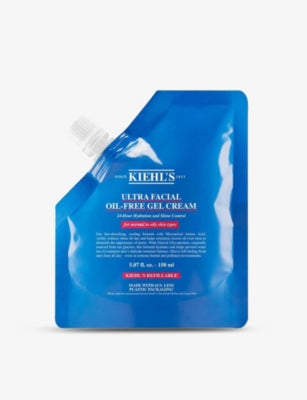 Kiehl's Ultra Facial Oil-Free Gel Cream refill 150ml, imported from the UK