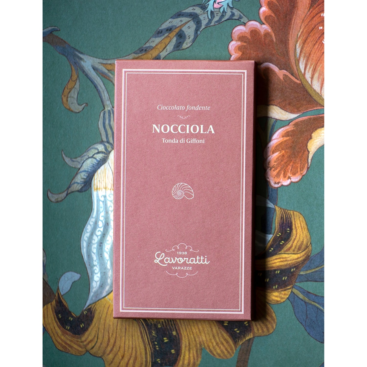 Lavoratti dark chocolate hazelnut bar 80g, imported from the UK