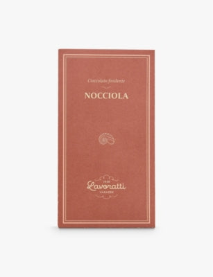 Lavoratti dark chocolate hazelnut bar 80g, imported from the UK