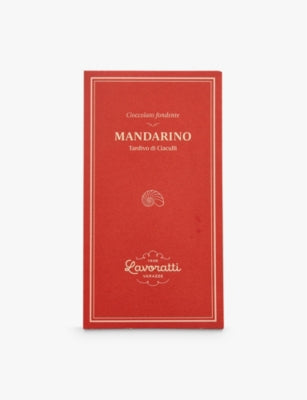 Lavoratti dark chocolate and tangerine bar 80g, UK version