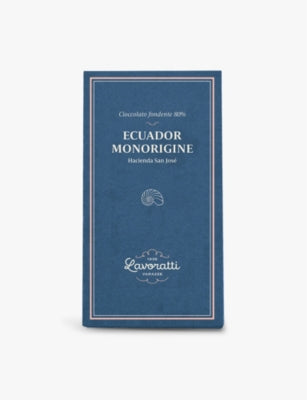 Lavoratti 1938 Ecuador single-origin dark chocolate bar 80g, imported from the UK