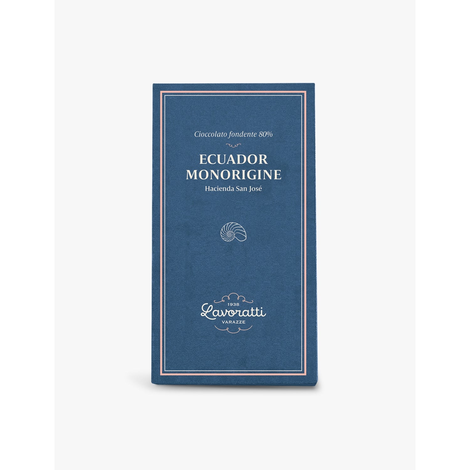 Lavoratti 1938 Ecuador single-origin dark chocolate bar 80g, imported from the UK