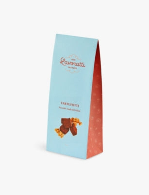 Lavoratti San José cocoa-coated Giffoni hazelnut truffles 200g - British product