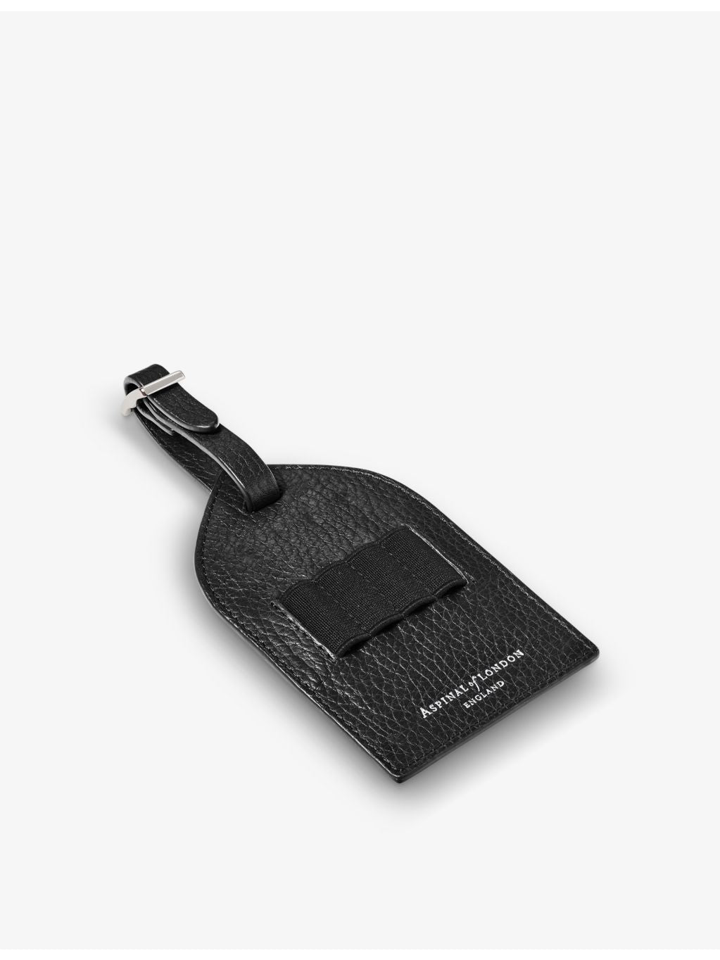 Aspinal of London logo-embossed leather golf tee holder, imported from the UK