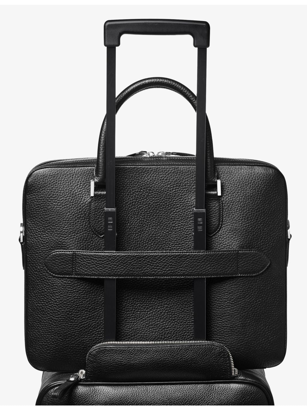Aspinal of London Mount Street leather laptop bag, UK version