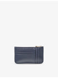 Aspinal of London Ella leather cardholder with gold-tone zip - British product