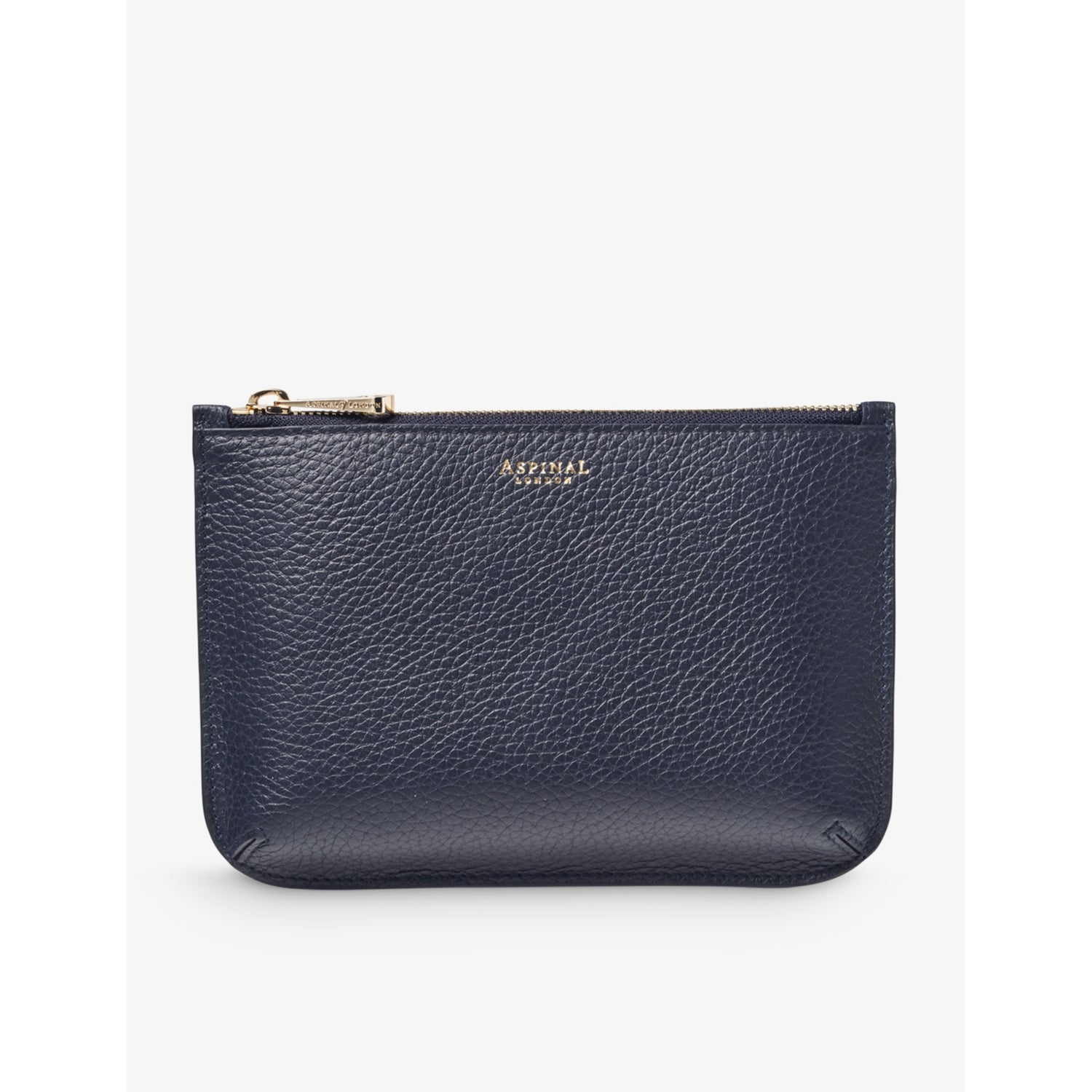 Aspinal of London Ella medium leather pouch 20cm (British brand)