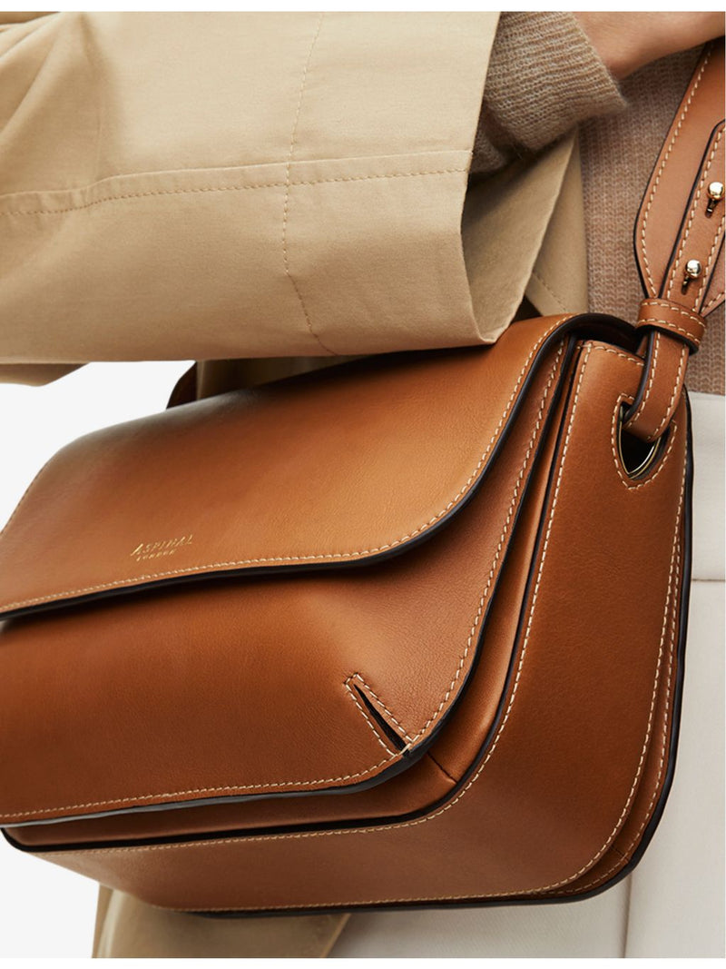 Aspinal of London Ella Grande leather cross-body bag (British brand)