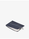 Aspinal of London logo-embossed leather travel wallet 12cm (British brand)