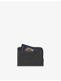 Aspinal of London grained leather travel wallet, UK version