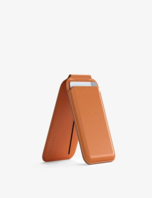 Satechi vegan leather magnetic wallet stand (British brand)