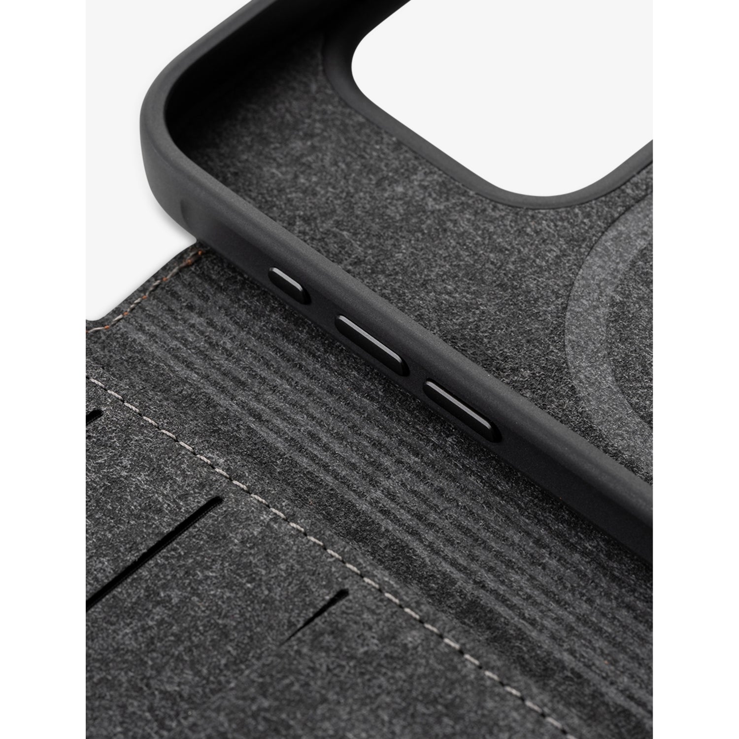 Nom Lea folio phone case for iPhone 15 Pro Max, UK version