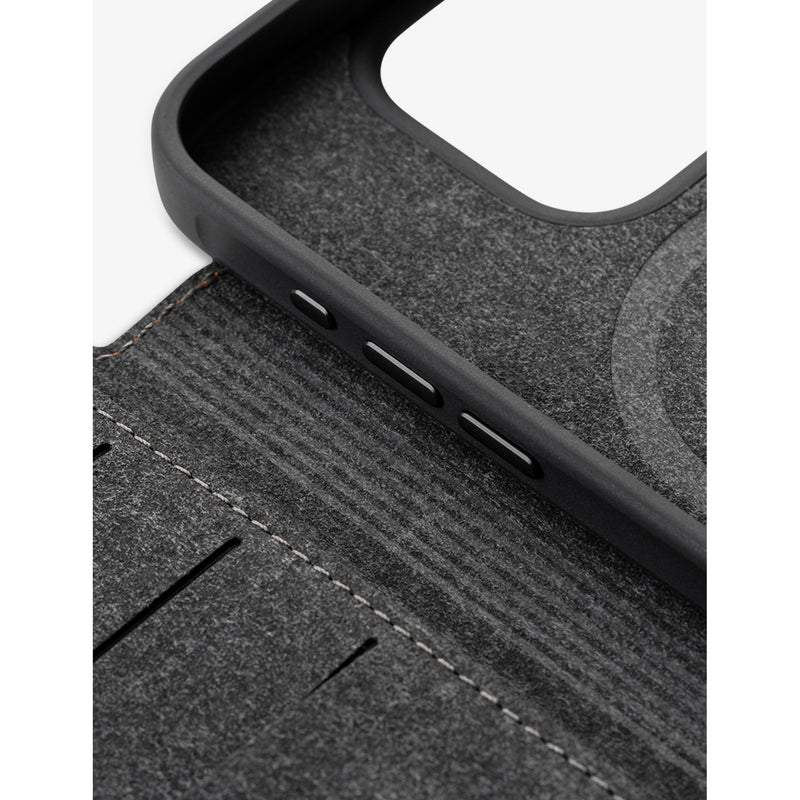 Nom Lea folio phone case for iPhone 15 Pro Max, UK version