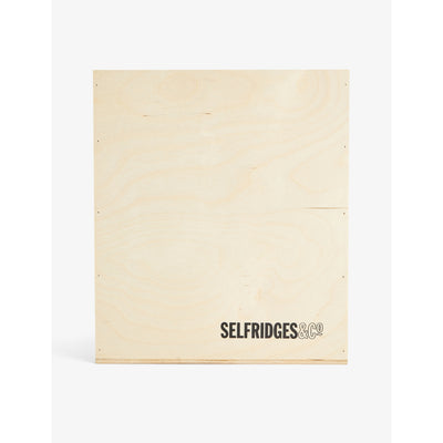 selfridges Selfridges Selection Six-bottle Wooden Wine Box- Buy online at McGrocer