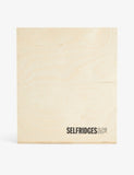 Selfridges Selection wooden six-bottle wine box - British product