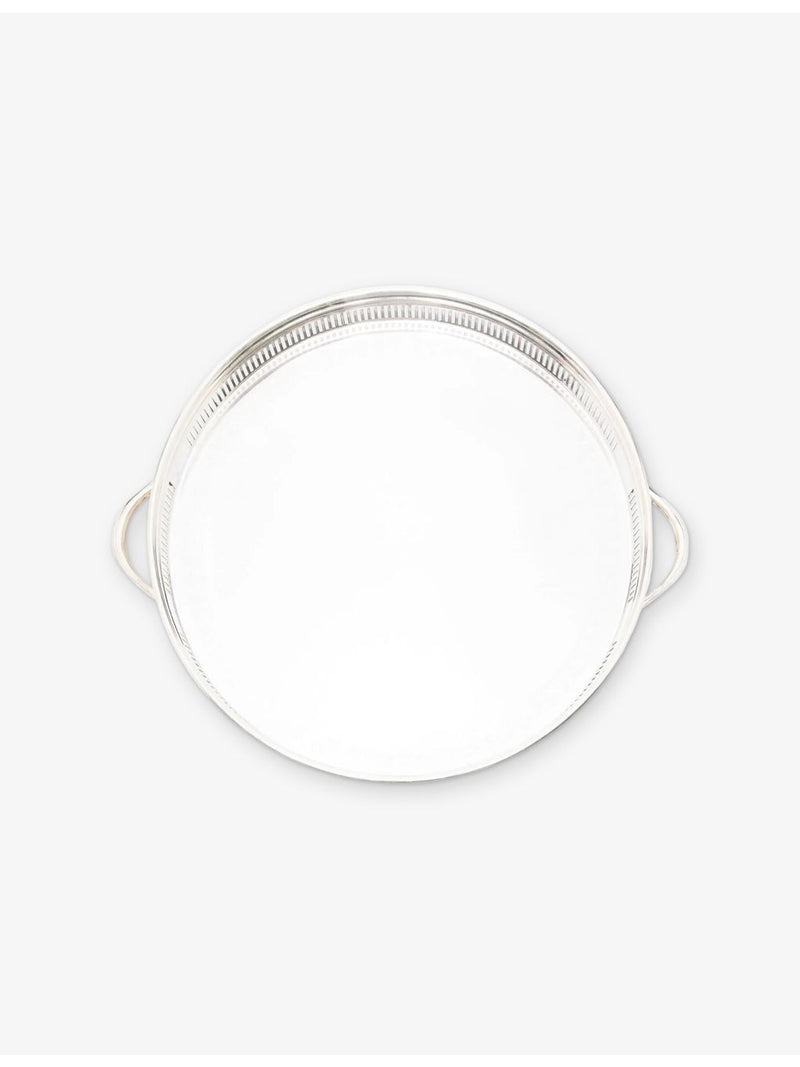 Soho Home Rochester engraved stainless steel tray 49.5cm - British product