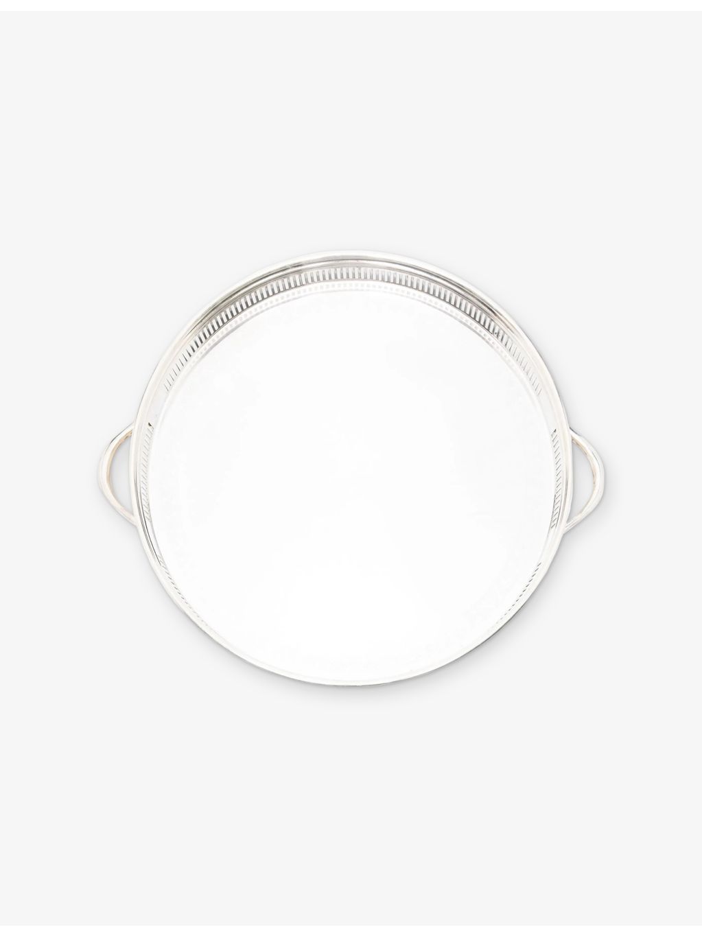 Soho Home Rochester engraved stainless steel tray 49.5cm - British product