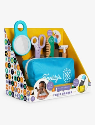 FAO Schwarz First Barber 10-piece hair grooming playset, imported from the UK