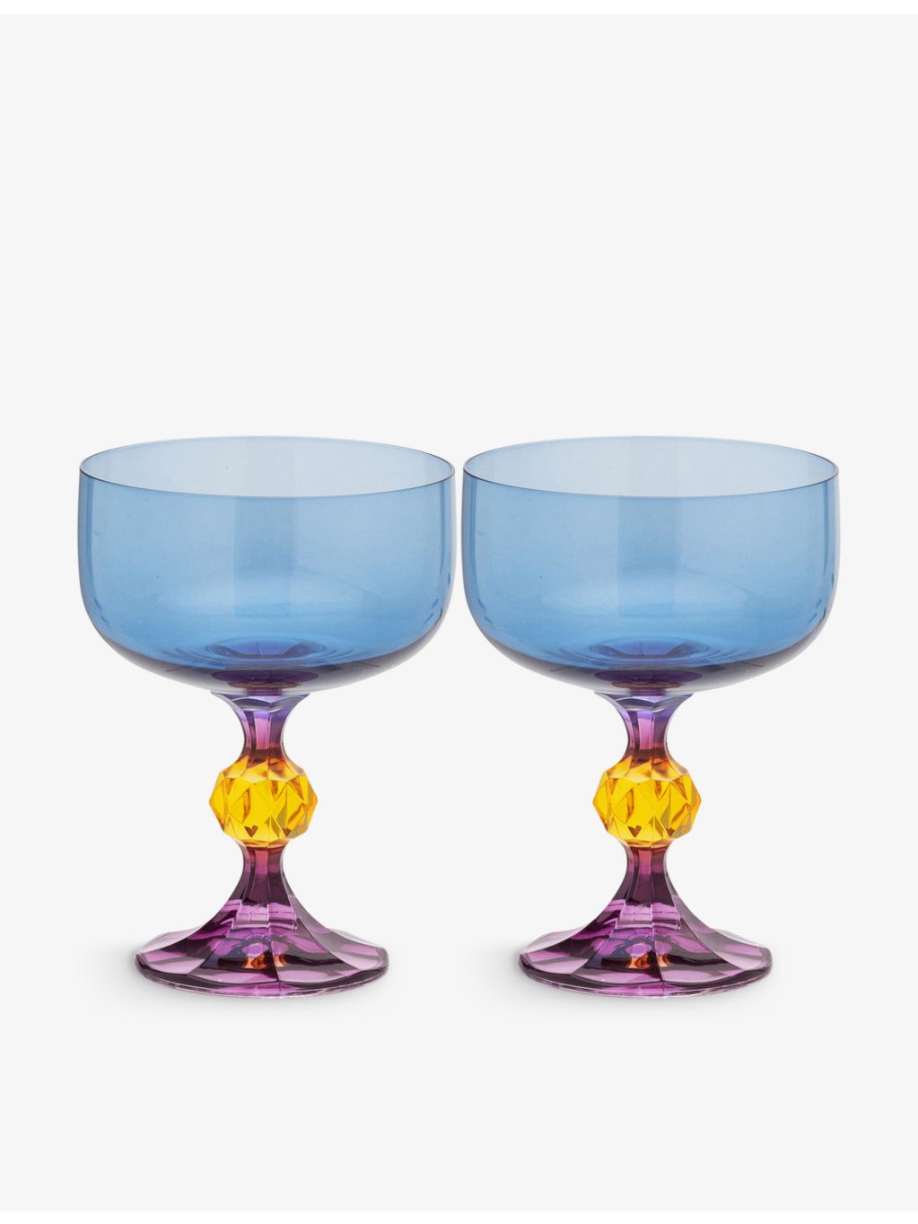 anna + nina Bliss cocktail glass set of two, imported from the UK