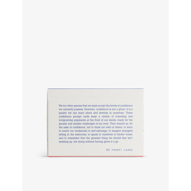The School of Life confidence prompt cards set of 60 (British brand)