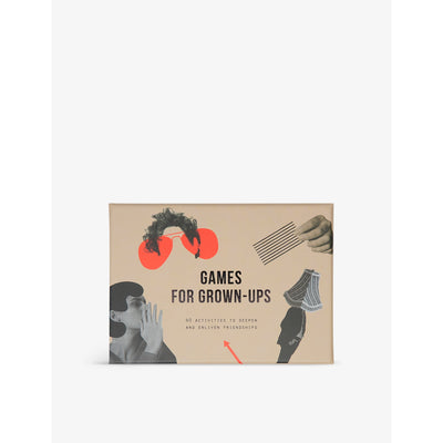 selfridges The School of Life Games for Grown-Ups Activity Cards Set of 40- Buy online at McGrocer