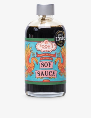 selfridges Poon's Premium First Extract Soy Sauce 250ml- Buy online at McGrocer