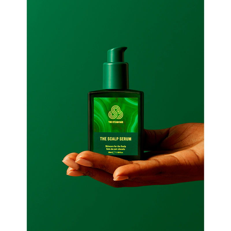 The Steam Bar scalp serum 50ml, imported from the UK
