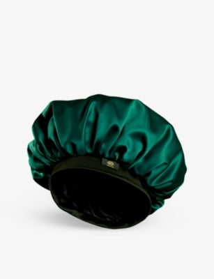 The Steam Bar satin bonnet for all hair types (British brand)