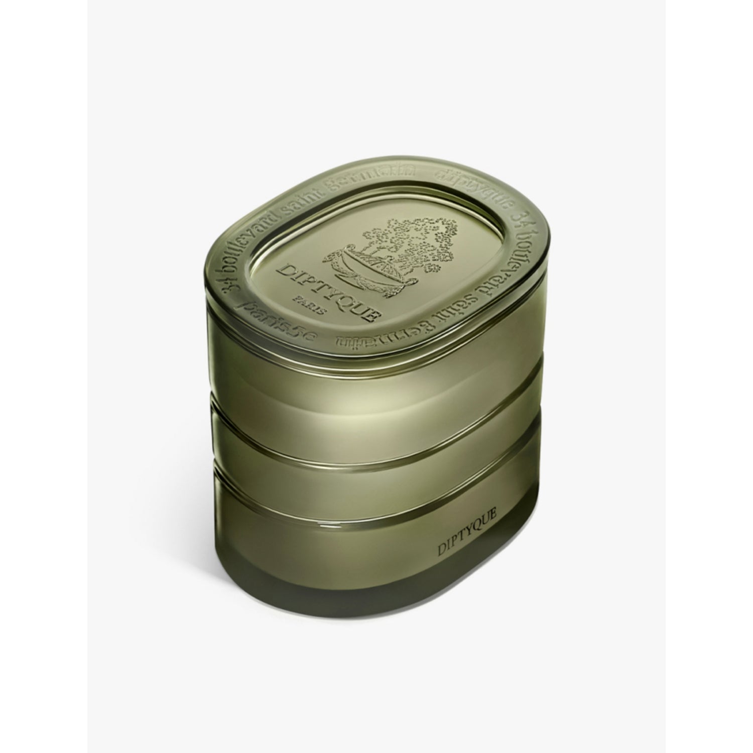 Diptyque Temple des Mousses refillable scented candle 270g, imported from the UK