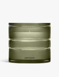 Diptyque Temple des Mousses refillable scented candle 270g, imported from the UK