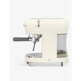 Smeg stainless steel espresso machine with steam wand (British brand)