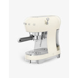 Smeg stainless steel espresso machine with steam wand (British brand)
