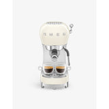 Smeg stainless steel espresso machine with steam wand (British brand)