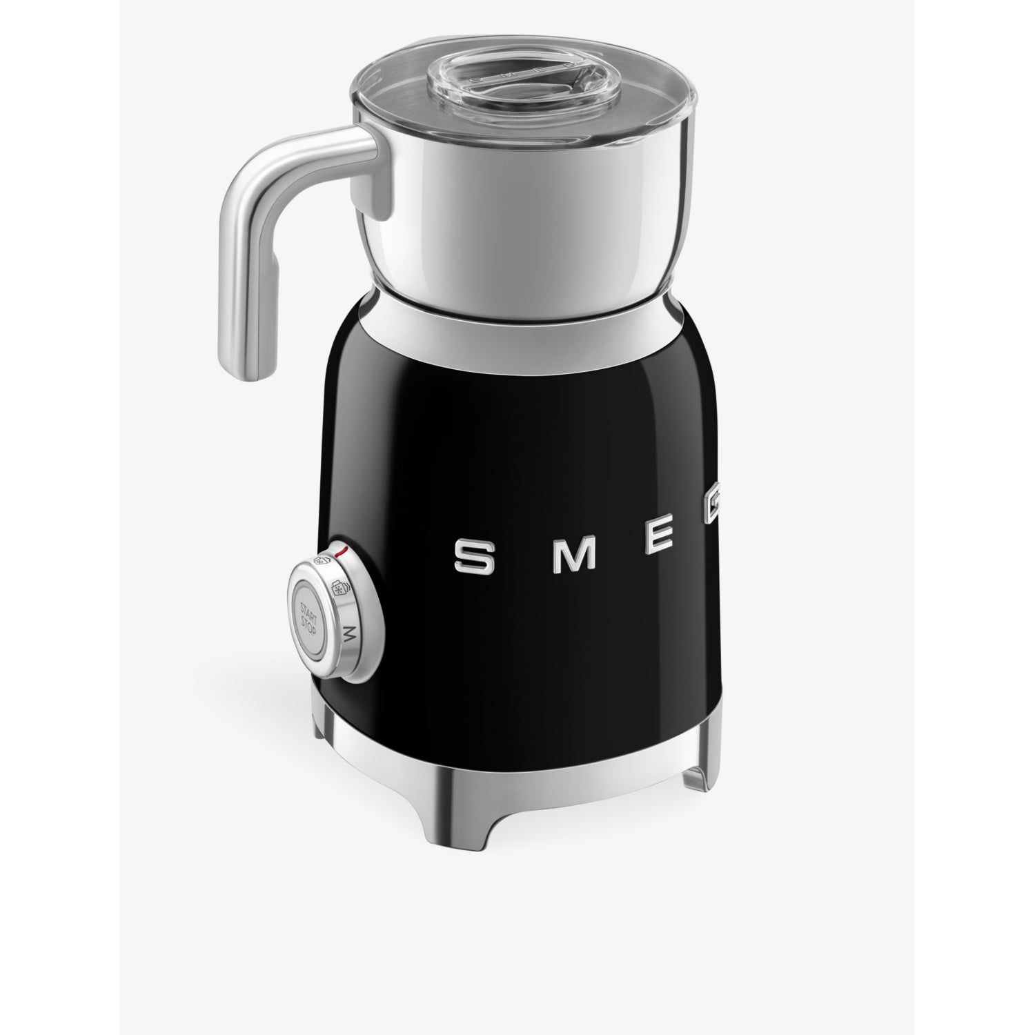 Smeg stainless-steel milk frother - British product