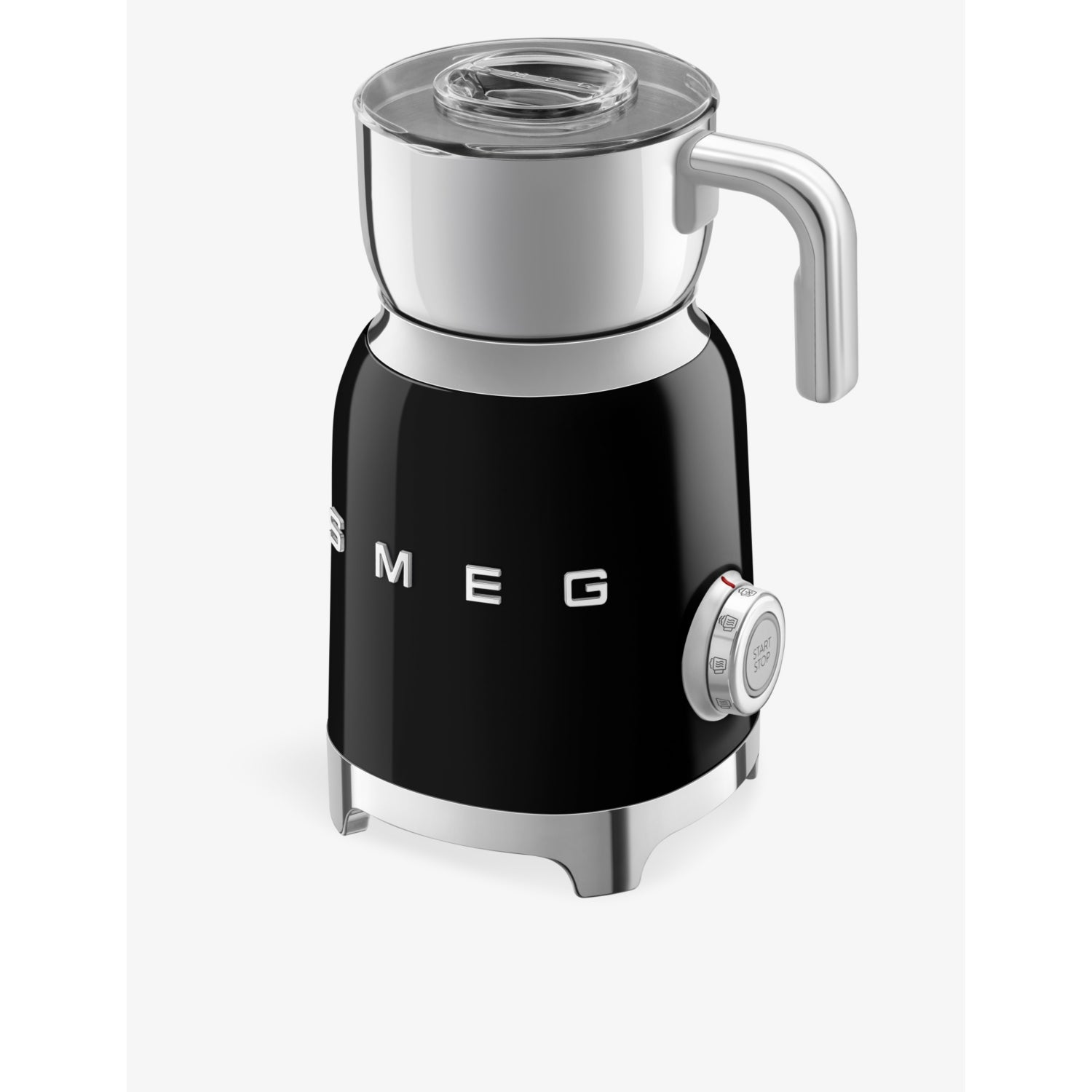 Smeg stainless-steel milk frother - British product