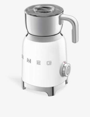 Smeg stainless-steel milk frother - British product