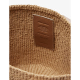 Chloé Woody large paper tote bag, imported from the UK
