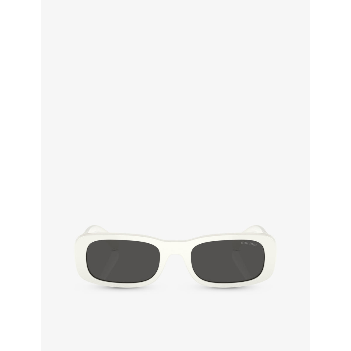 Miu Miu rectangle-frame acetate sunglasses MU 08ZS, imported from the UK