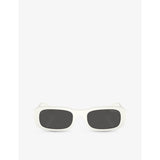 Miu Miu rectangle-frame acetate sunglasses MU 08ZS, imported from the UK