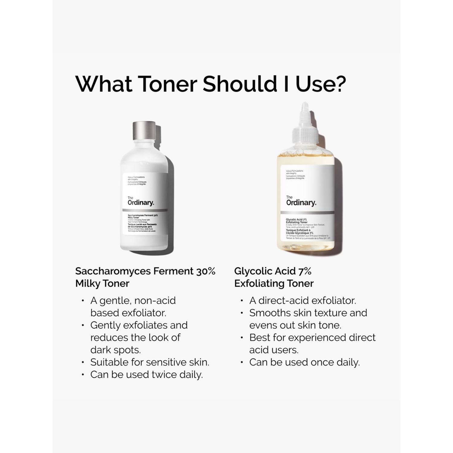 The Ordinary glycolic acid 7% exfoliating toner 100ml, UK version