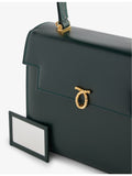 Launer Traviata leather top-handle bag, imported from the UK