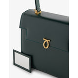 Launer Traviata leather top-handle bag, imported from the UK
